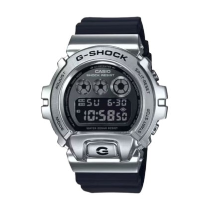 CASIO G-SHOCK GM-6900-1 BLACK SILICONE STRAP DIGITAL MEN WATCH